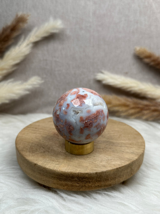 Cotton Candy Achat Kugel (2)