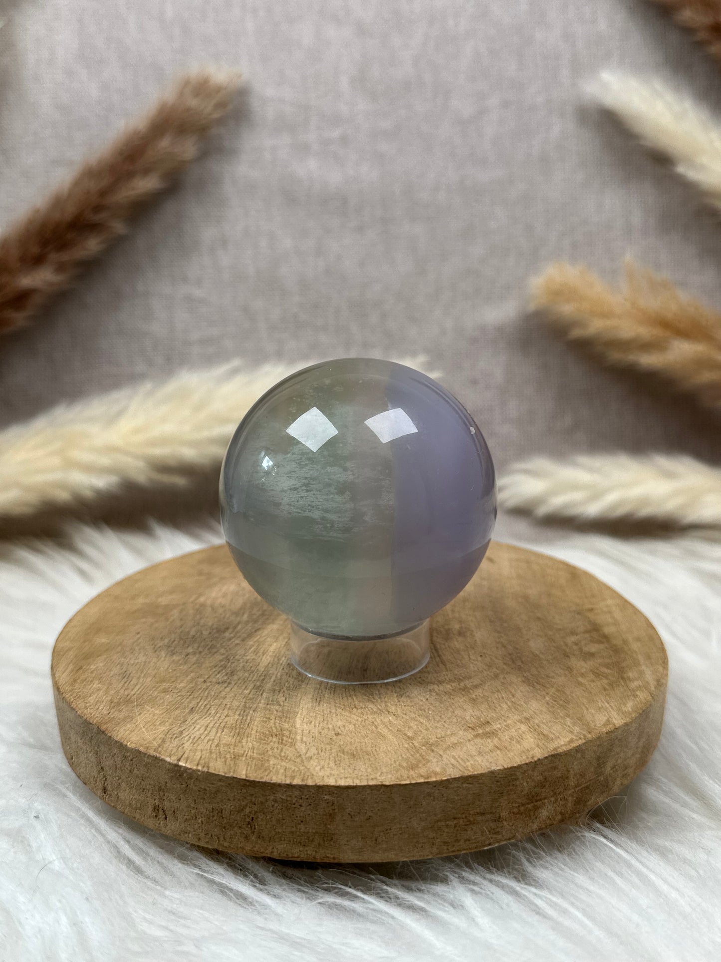 Lavendelfluorit Kugel (3)