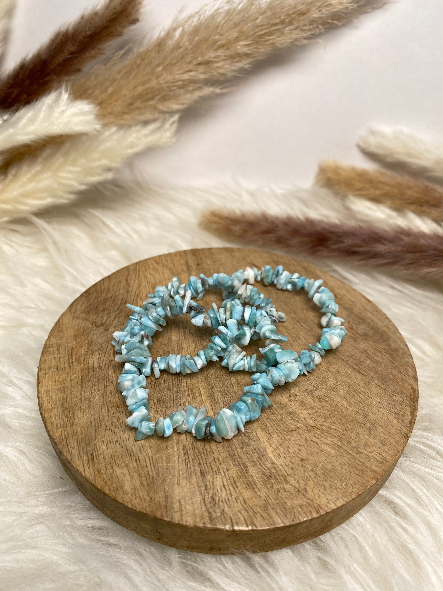 Larimar Splitterarmbänder