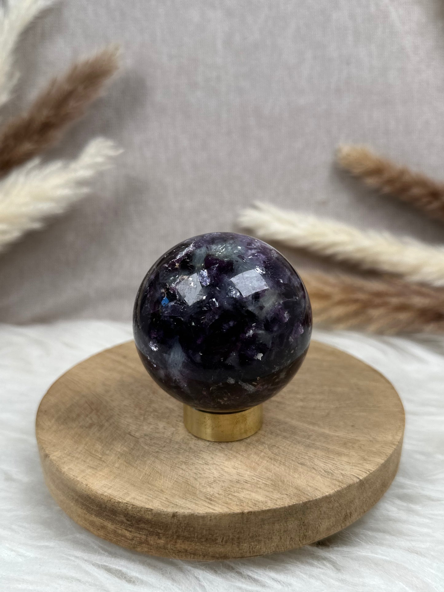 Lepidolith Kugel (3)