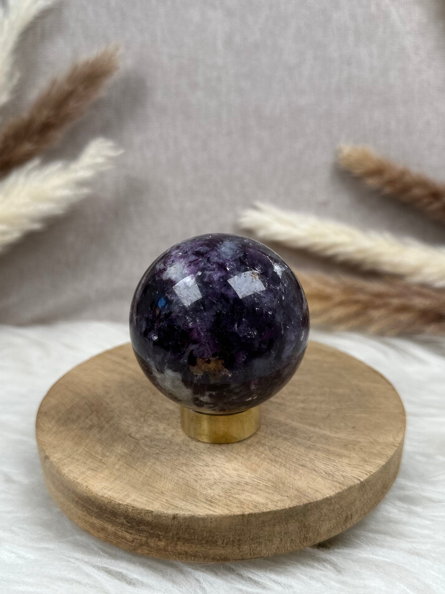 Lepidolith Kugel (3)