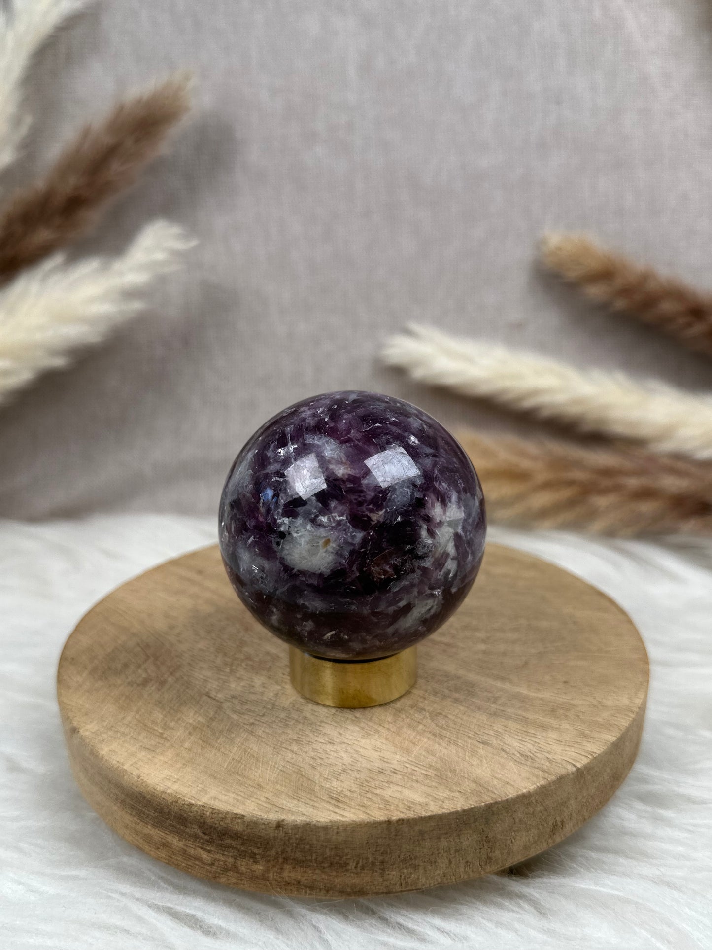 Lepidolith Kugel (4)