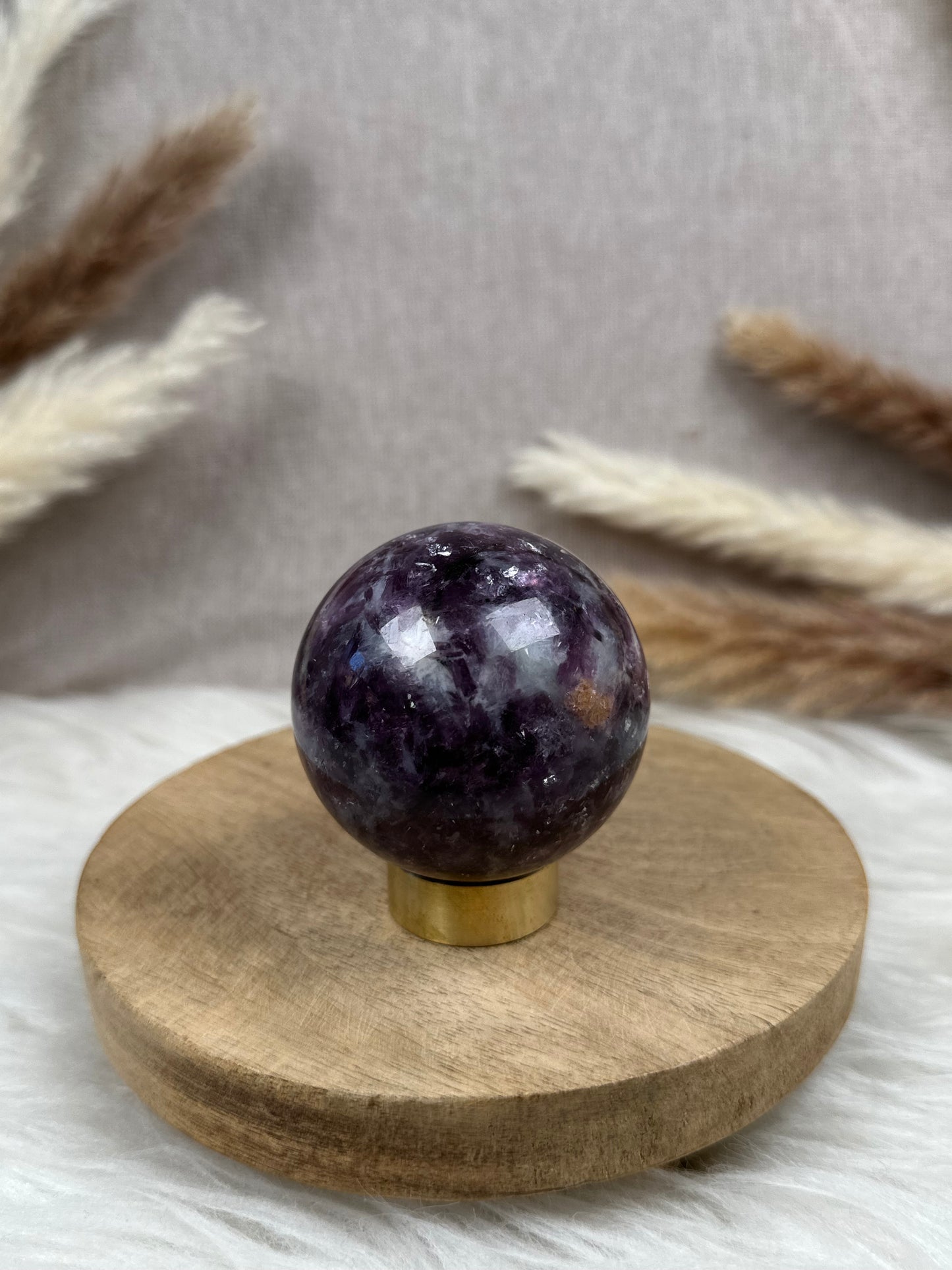 Lepidolith Kugel (4)