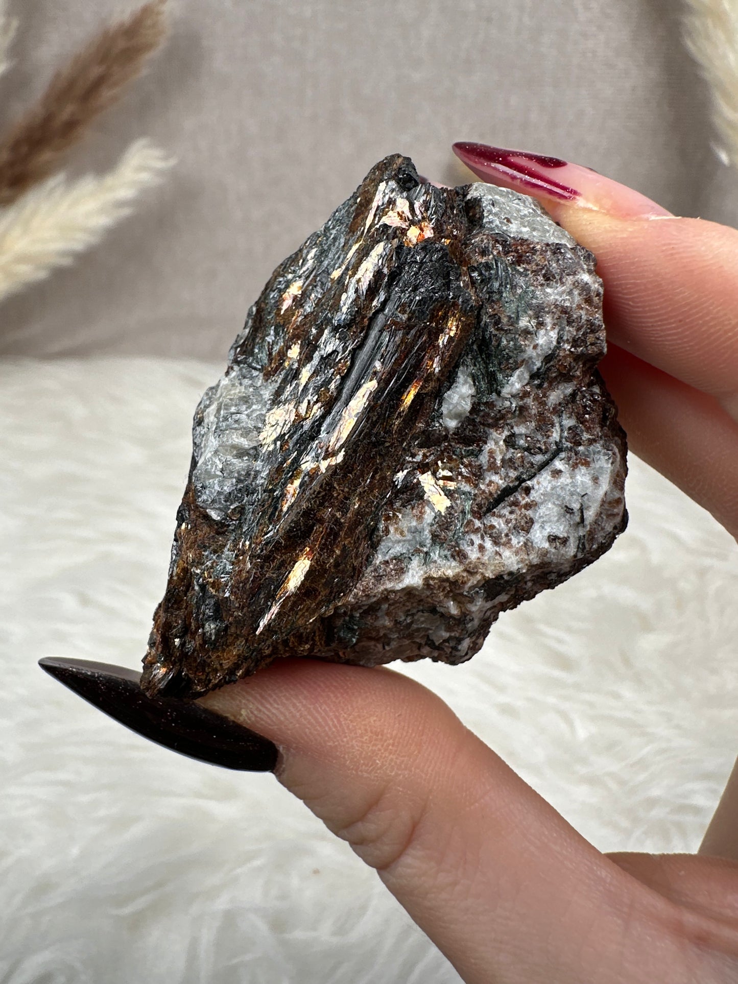 Astrophyllit Rohstein (3)