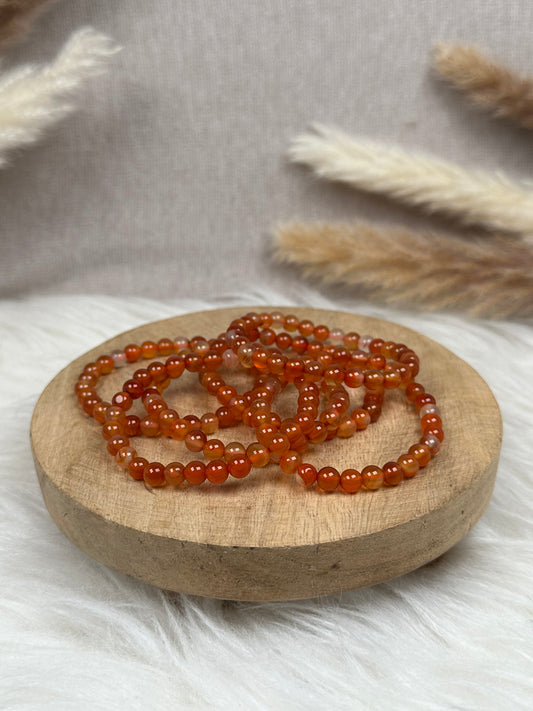 Karneol Armbänder (6 mm)