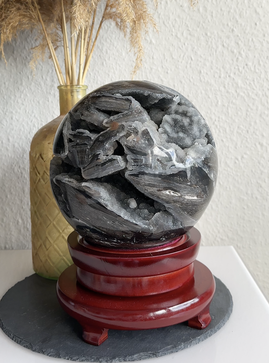 XXL Chalcedon (Sphalerit) Kugel